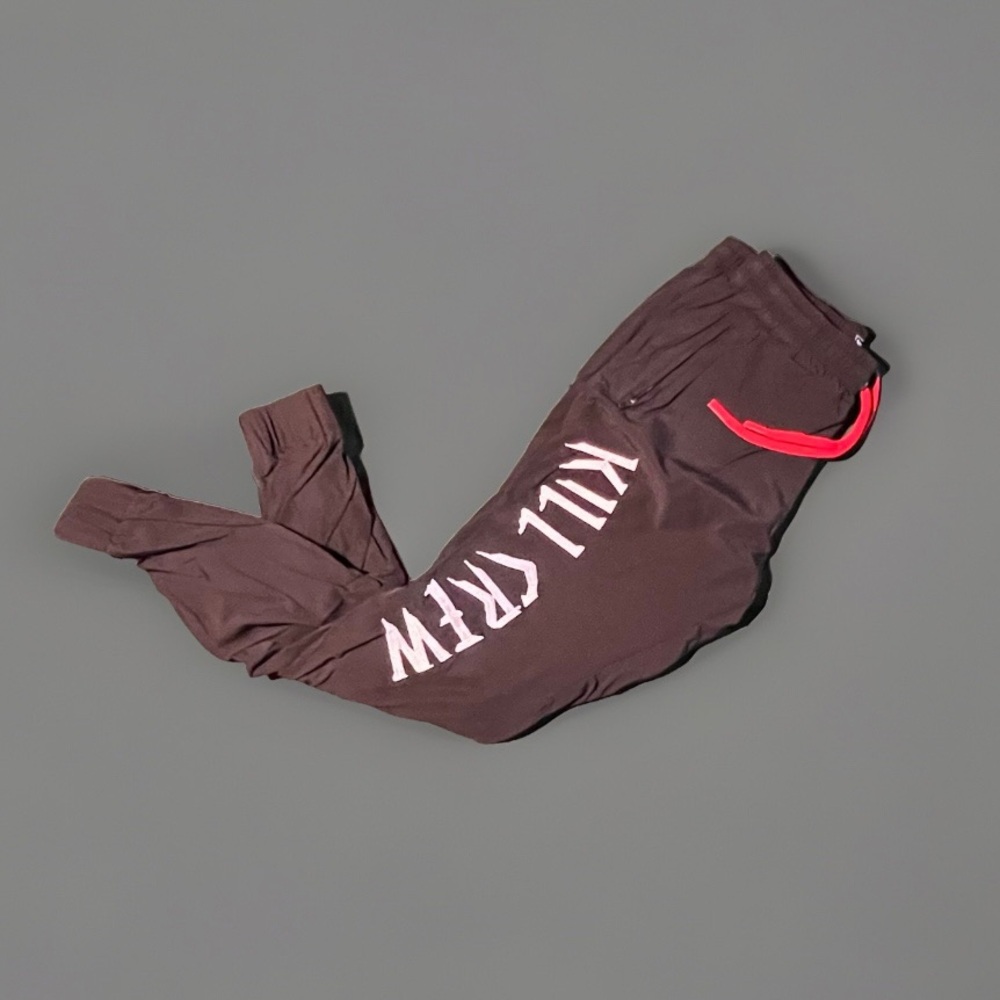 KILL CREW Nylon Tech Pants || BLACK